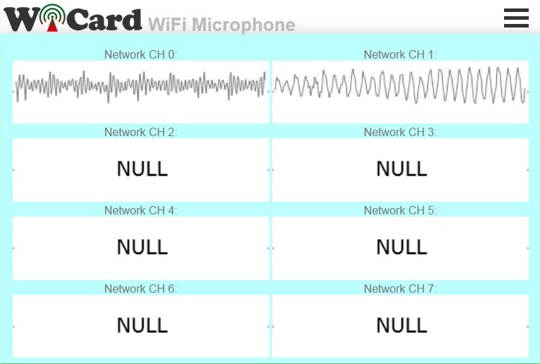 میکروفن وایفای سیگنال صوتی ضبط و پخش